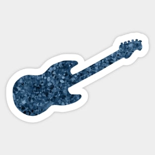 Guitar Abstract Sticker